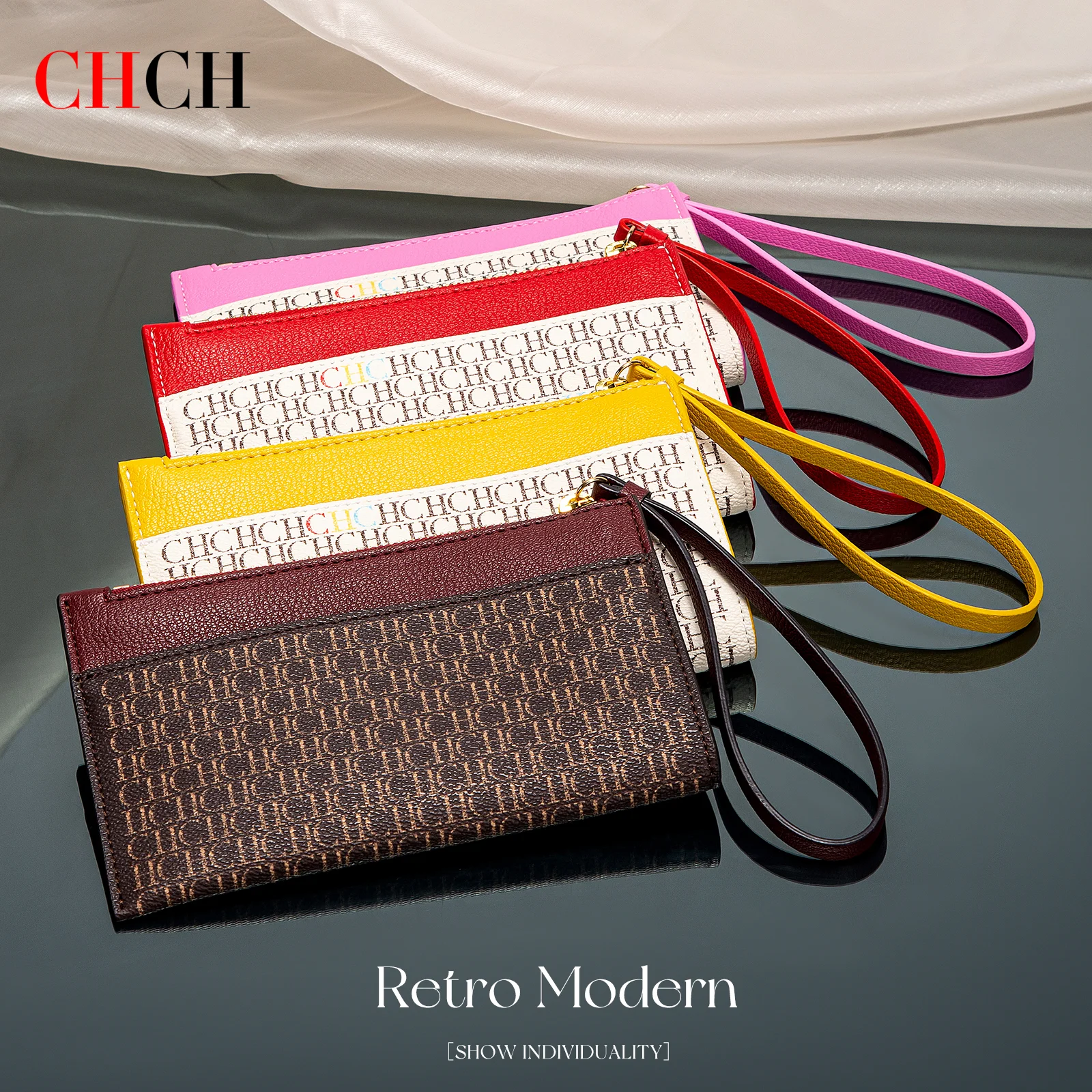 

CHCH Women's Envelope Handbag New Splicing Design Women's Business Handbag