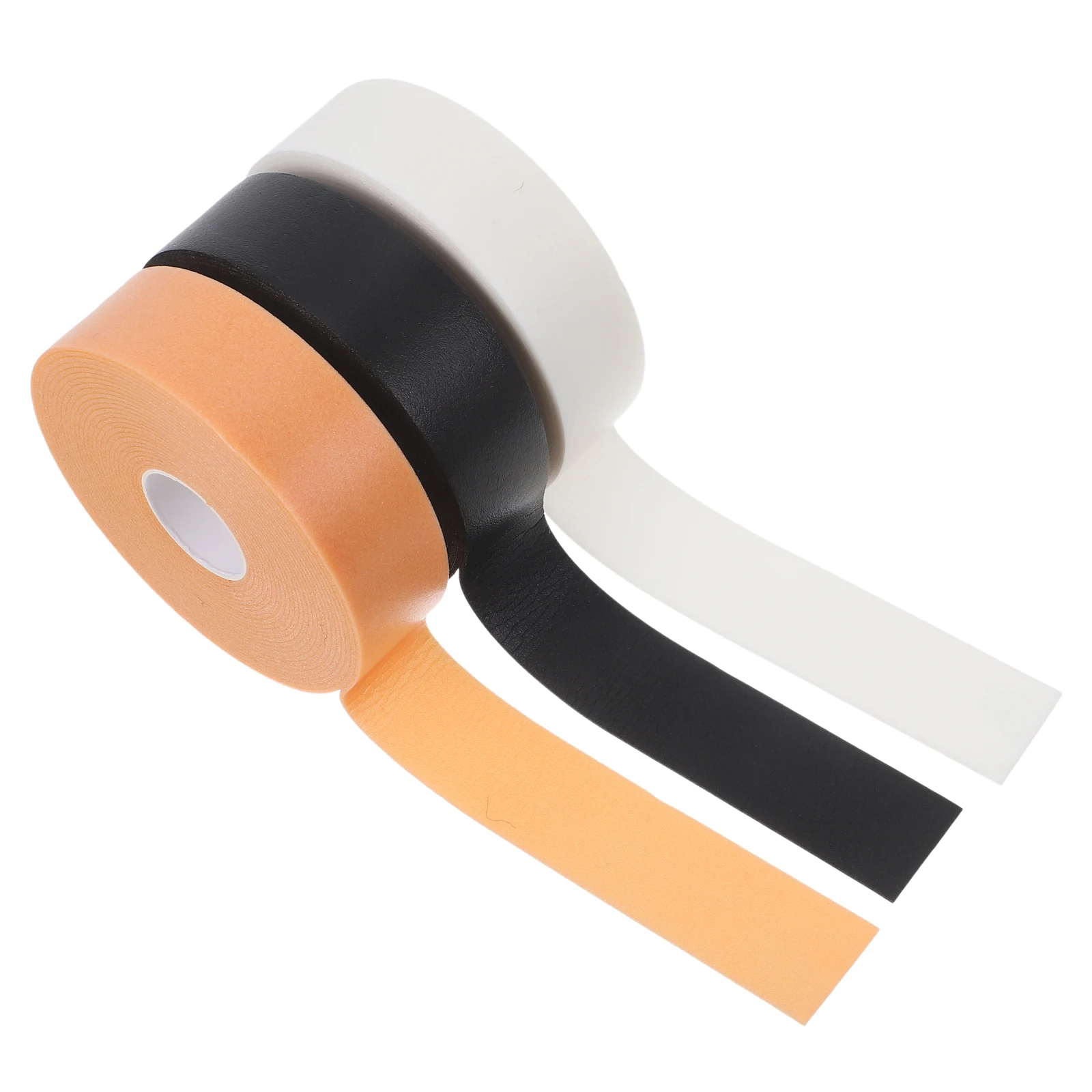 

3pcs 3 Rolls Anti-wear Foot Patches Cotton Tape Heel Inserts Toe Pads Shoes Black Heel Padding Soft Comfortable PE DIY Cut