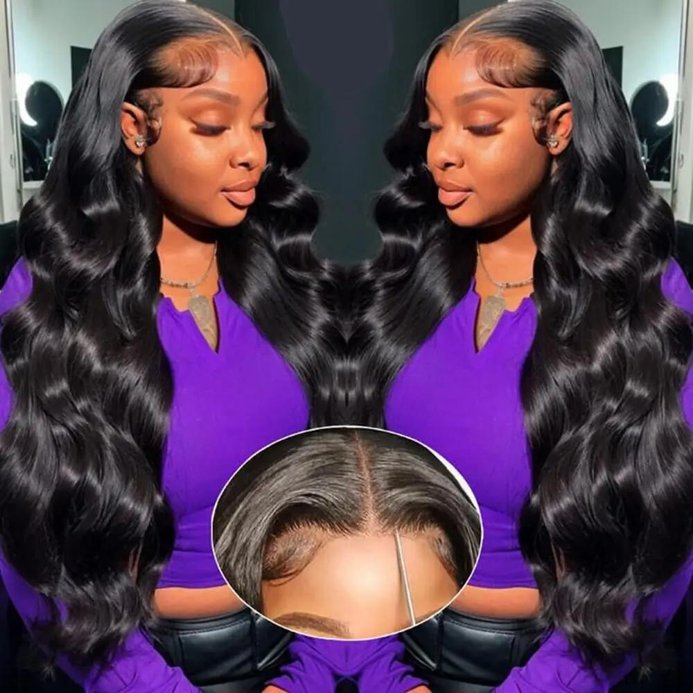 

Body Wave Wear And Go 100% Glueless Human Hair Wig Pre Plucked Ready To Wear For Women 180% Hd Lace Front Wigs On clearance Sale