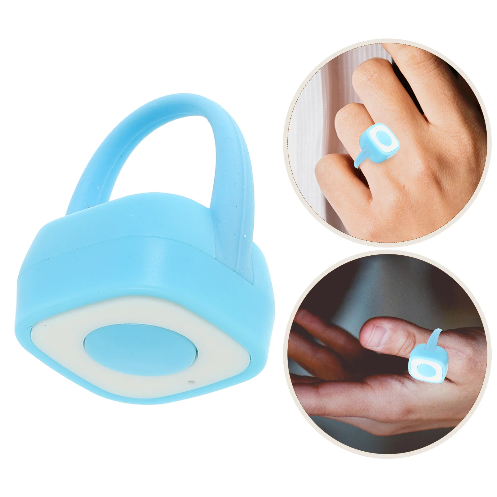 

Selfie Remote Controller Wireless Ring Fingertip Page Turner Camera Shutter Clicker Video Music Control Rechargeable