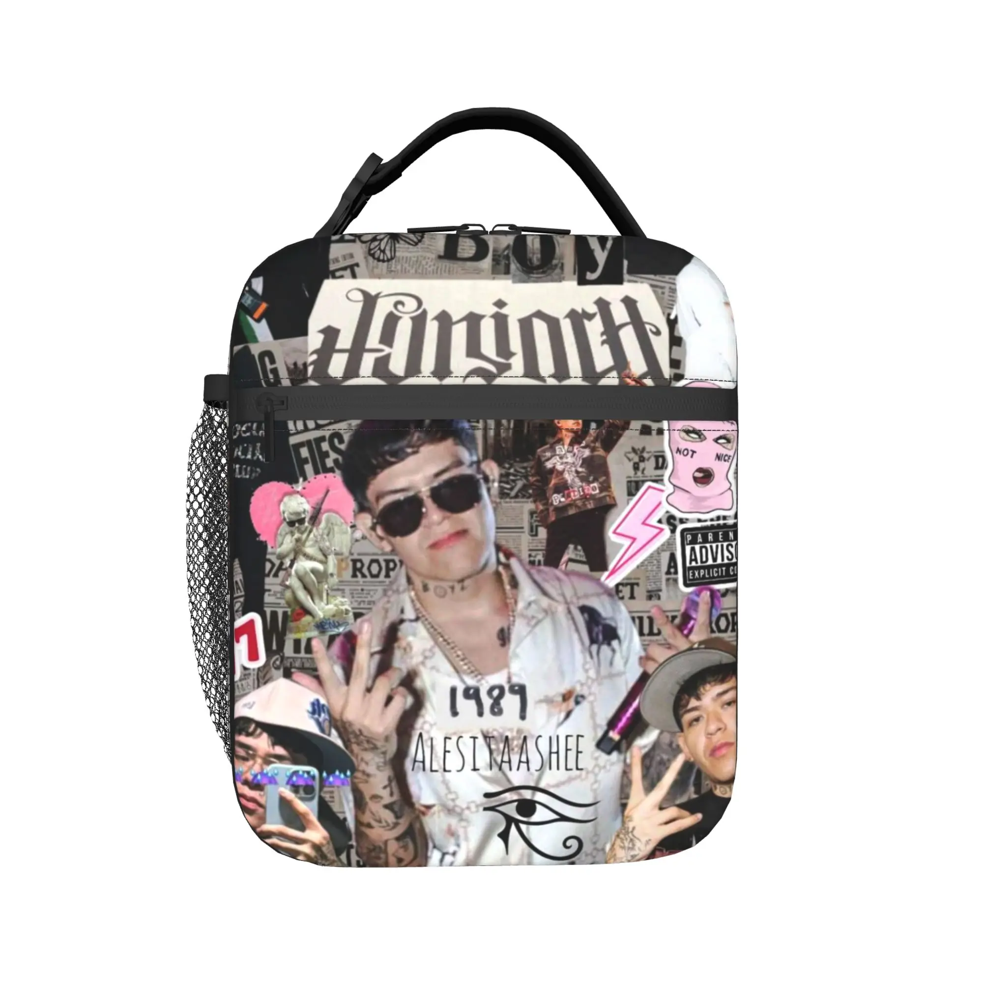 

Insulated Lunch Boxes Junior H Sad Boyz Music Tour Accessories Lunch Container New Cooler Thermal Lunch Box For Outdoor