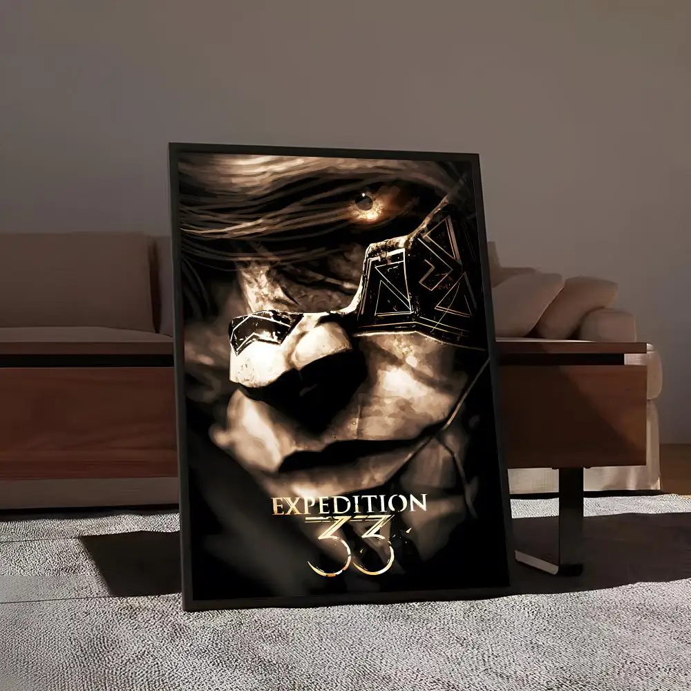 Clair Obscur E-ExpeditionS 33 Painting Calligraphy Print Canvas Art Pictures Home For Living Room Modern Decor Room Home Decor