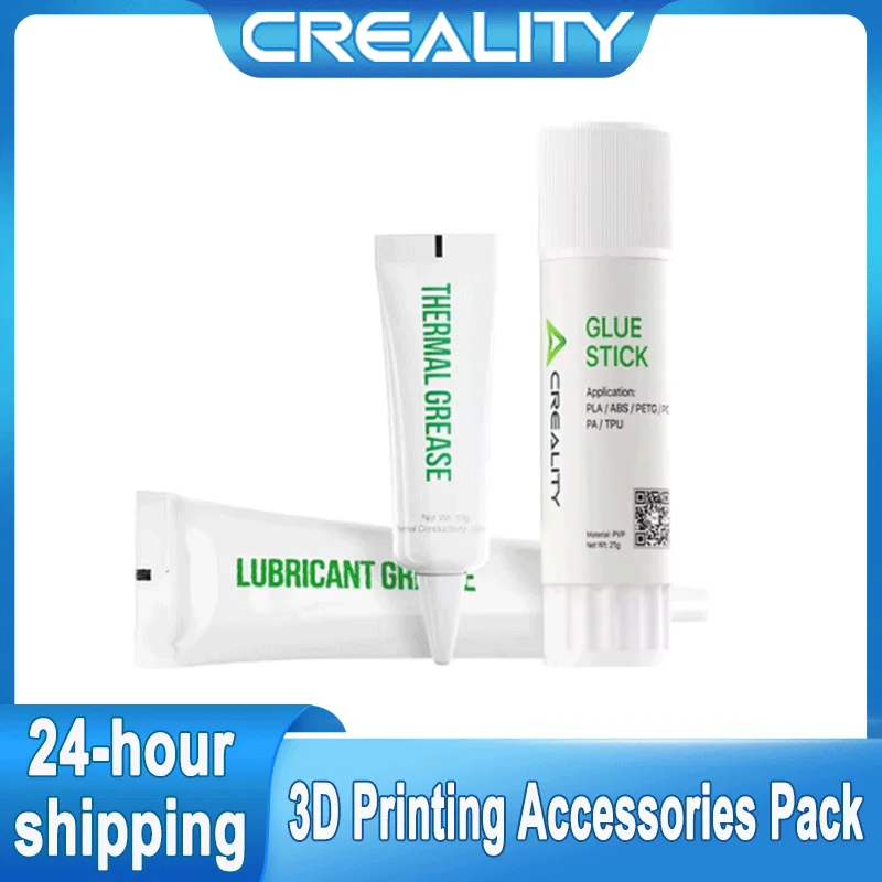 Creality Original 3d Printing Accessories Pack Glue Stick Thermal Grease Lubricant Grease In One Package For All 3d Printer