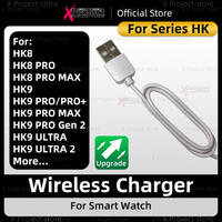 Original Smart Watch Wireless Charger For HK8 HK9 PRO+ MAX HK9 ULTRA Gen 2 Ultra 2 Smartwatch Adapter USB Power Charging Cable