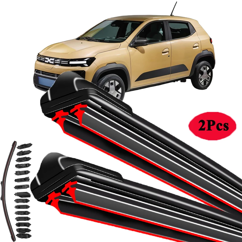 

For DACIA Spring 2020 2021 2023 Windscreen Windshield Brushes Accessories Washer Car Front Wiper Blade