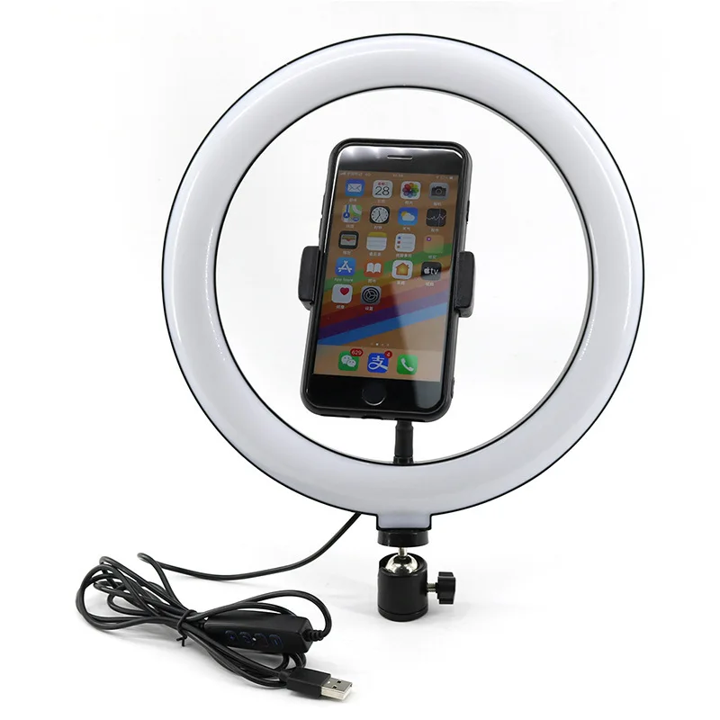 Imagem -06 - Self-timer Led Ring Light Fotografia Fill Light Kit para Gravação de Vídeo Live Broadcast Equipment 10 12