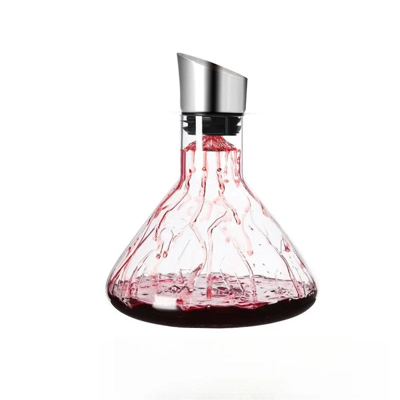 

High-end crystal glass decanter, red wine jug household red wine glass set