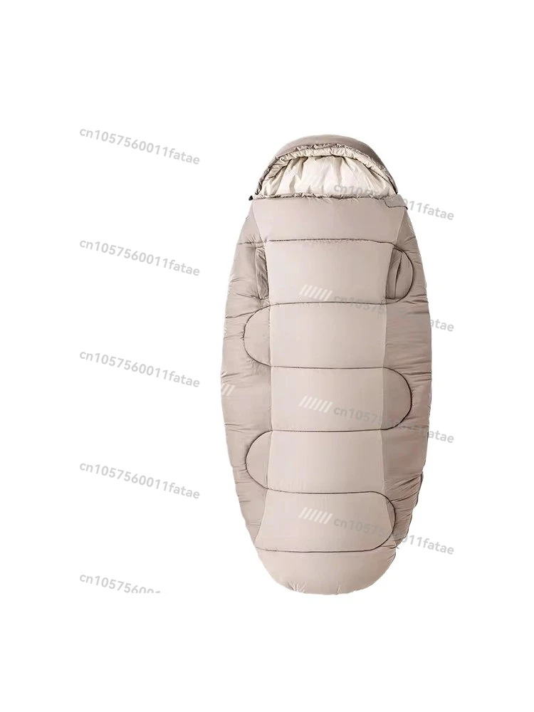 Reaching Sleeping Bag Universal in All Seasons, Thickened and Cold-proof in Winter, Adult Outdoor Camping