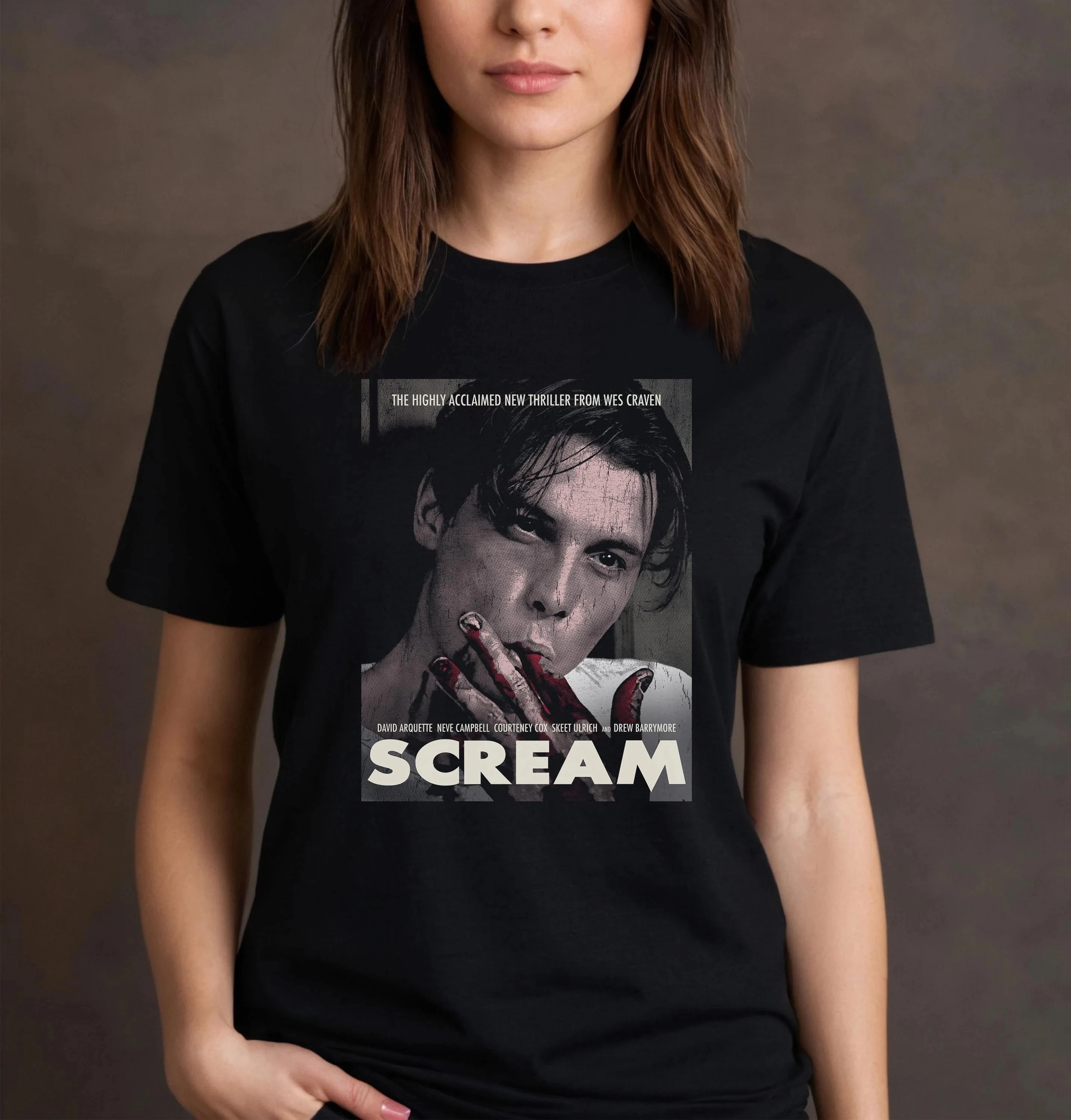 Vintage Scream Billy Loomis T-Shirt Retro Scream Movie Shirt No You Hang Up Tee Billy Loomis Shirt Wes Craven Shirt