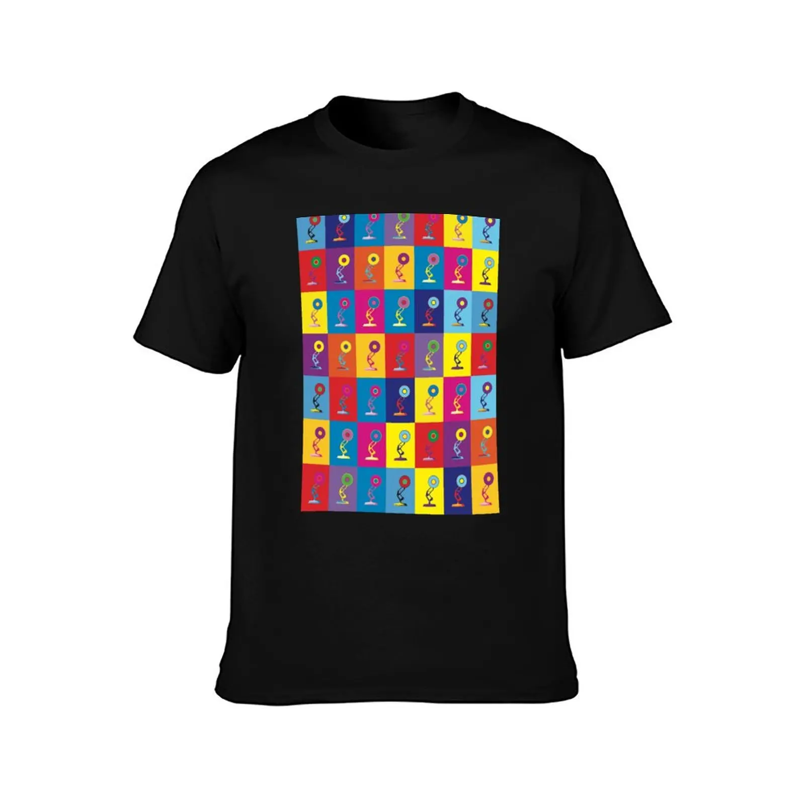 Pop Art Desk Lamp T-Shirt t shirts for man slim fit T-Shirt