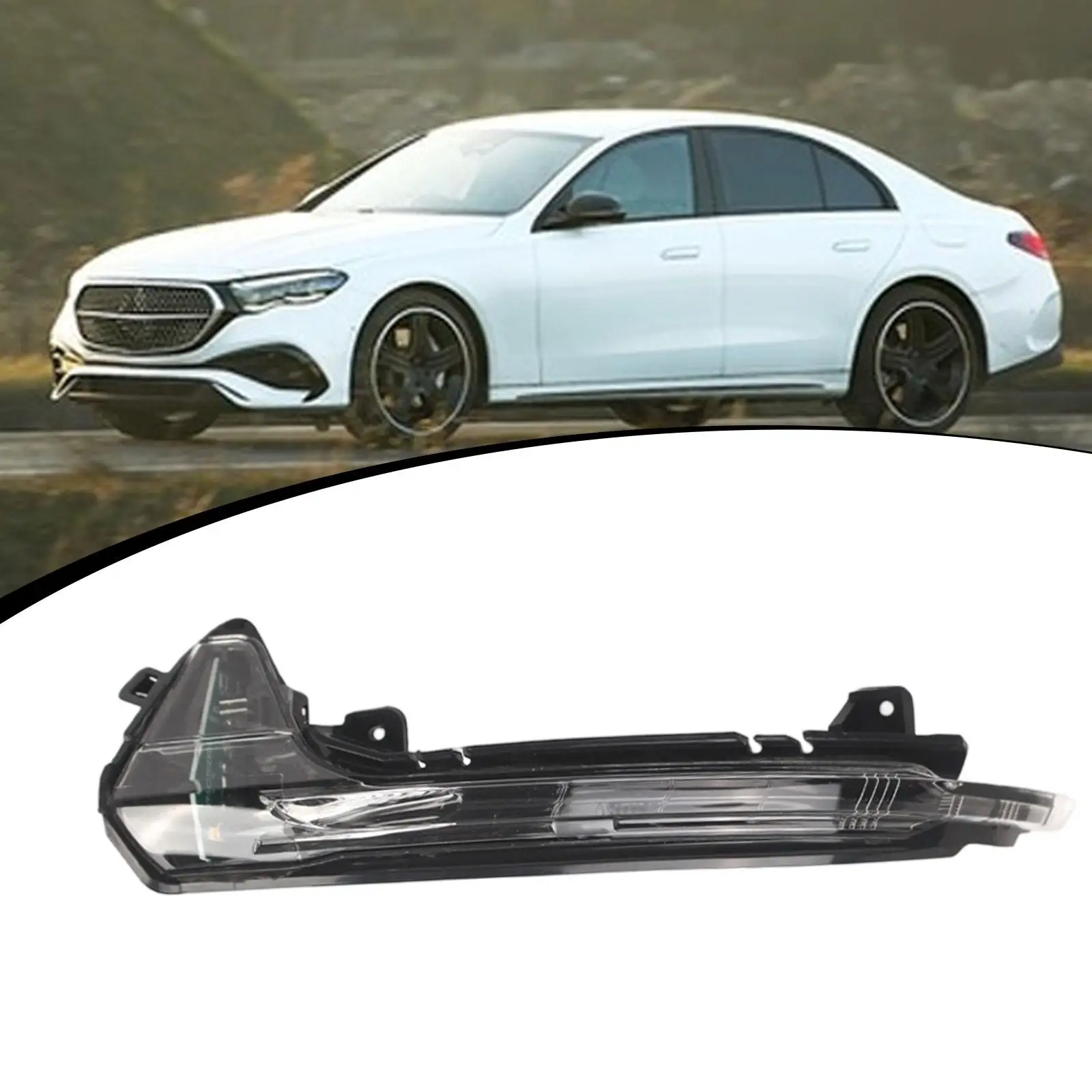 Car Rearview Mirror Turn Signal Light 4G5949101A 4G5949101B Easy to Install Direct Replaces for Audi A6 4G RS6 C7 2012-2018