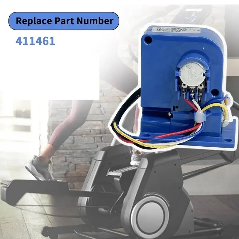 411461 Elliptical Resistance Motor 6V Brake Tensioner Replacement Part for Home Exercise Machine Repair and Maintenance