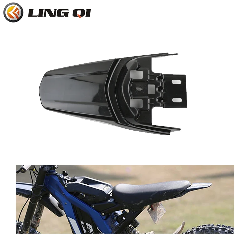 LINGQI Modified Original Plastic Rear Fender Protector Fit For Sur-Ron Light Bee X And S. Dirt Pit Bike Mudguard