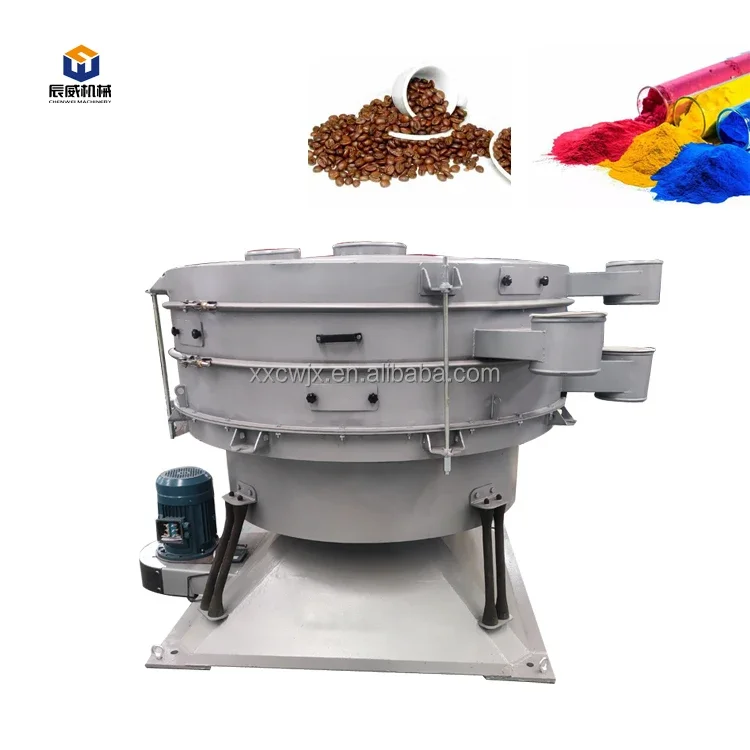 Multi Layer Particle Grain Size Fine Separator Circular Swing Sieve Tumbler Sifter Screen Powder Sieve Machine