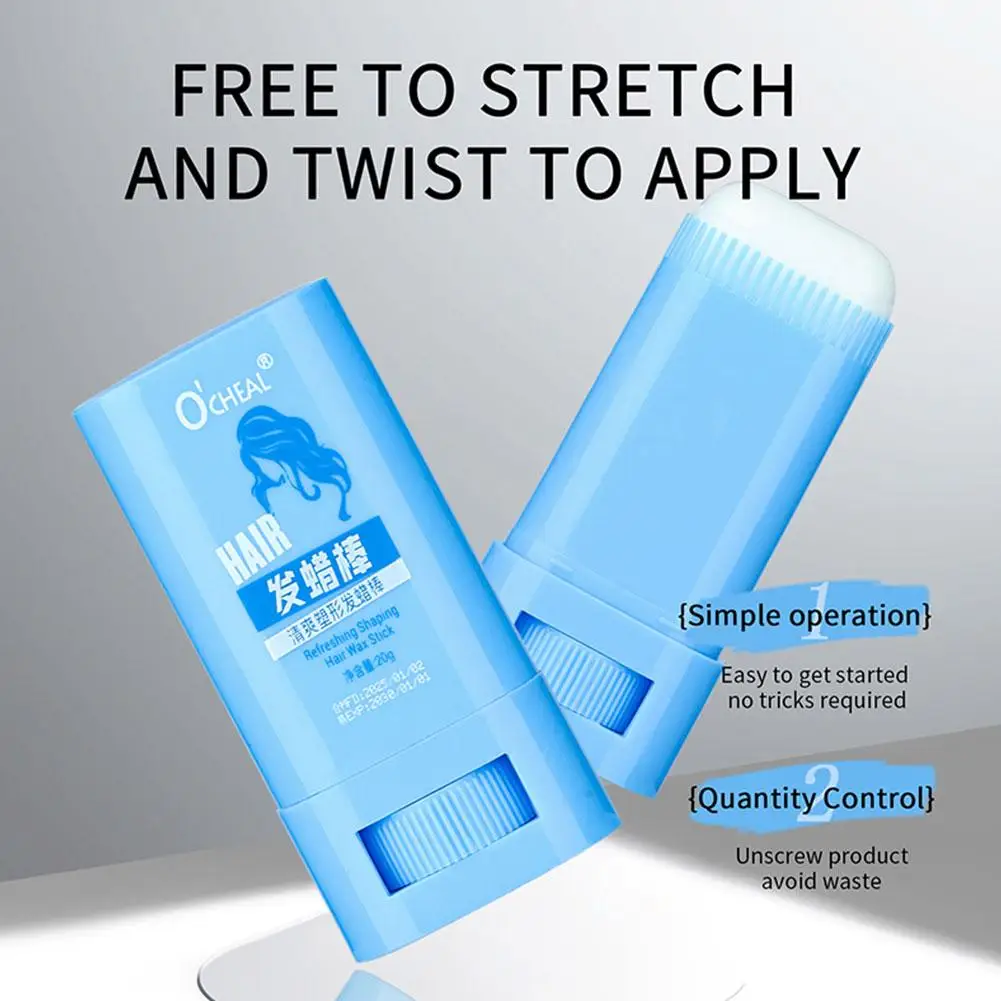 Portable Hair Dye Stick Plant Waterproof Hairline Root Grey Pen Stick Hair Concealer Coverage Instant Disposable Colouring J1J7