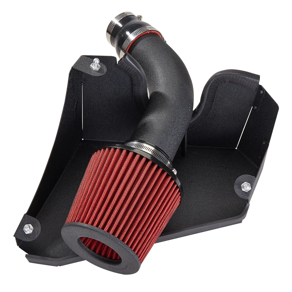 KYOSTAR 3'' Aluminum Black Cold Air Intake System for ATS 2.0L 2013+ Retrofit/Upgrade