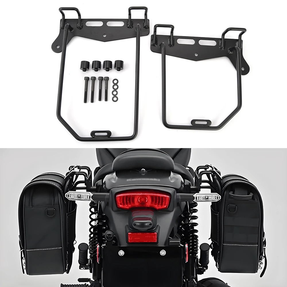 

Для Kawasaki Eliminator 400 450 500 SE багажник, кронштейн для седельной сумки, боковая поддержка багажника, держатель, боковая стойка 2023-2025
