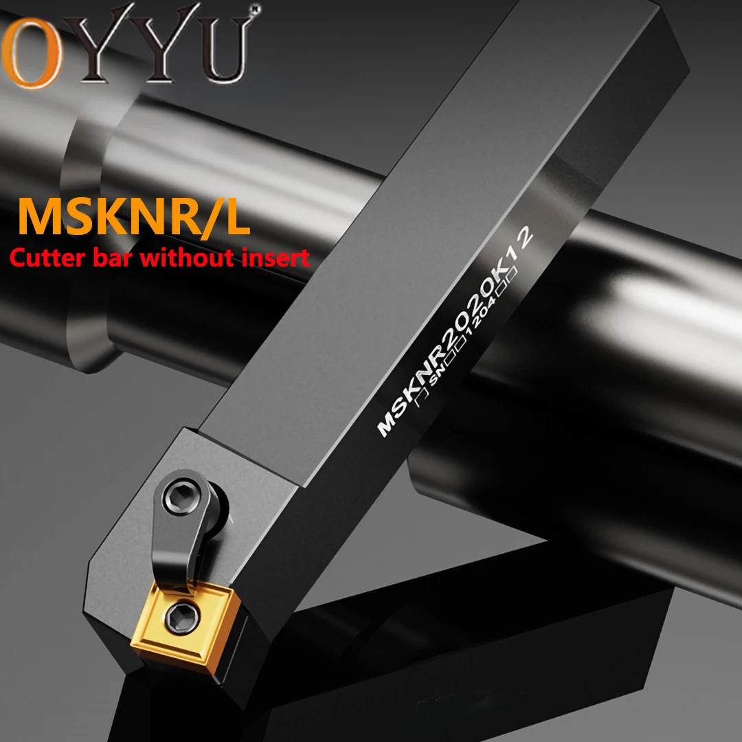 

OYYU Составной внешний держатель инструментов с хвостовиком с ЧПУ MSKNR MSKNL 1616 MSKNR1616H12 MSKNR2020K12 MSKNR2525M12 MSKNR3232P12 MSKNR252525M15