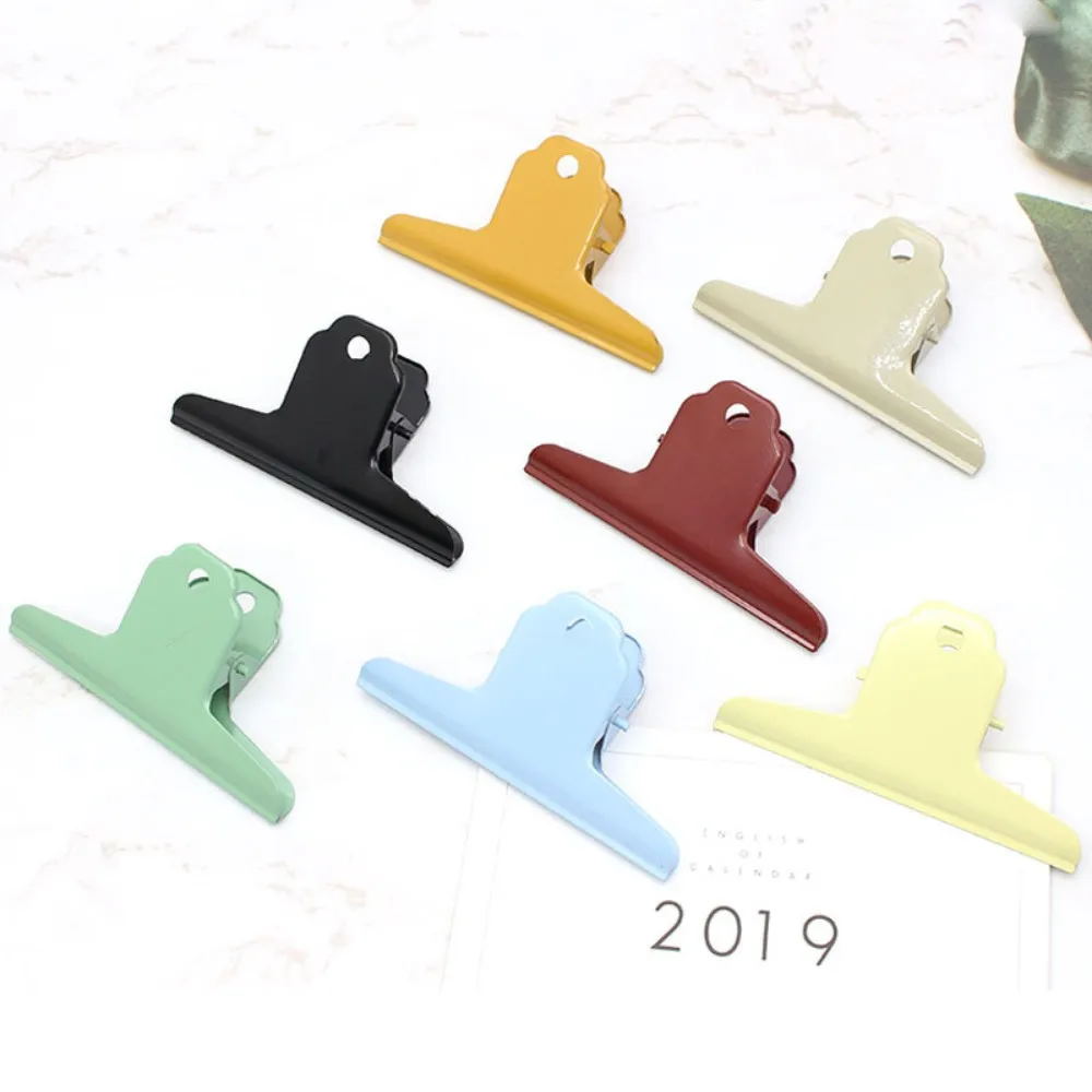 Clip de Metal multifunción para notas, organizador de documentos de papel, Clips de carpeta, soporte de papelería para la escuela y la Oficina del estudiante