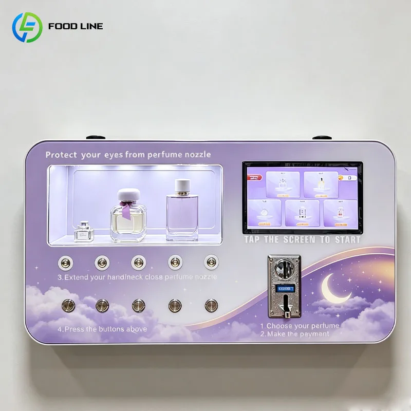 Wall Mounted Fragrance Vending Machine Automatic Perfume Spray Nozzle Dispenser For Mall Salon Customized