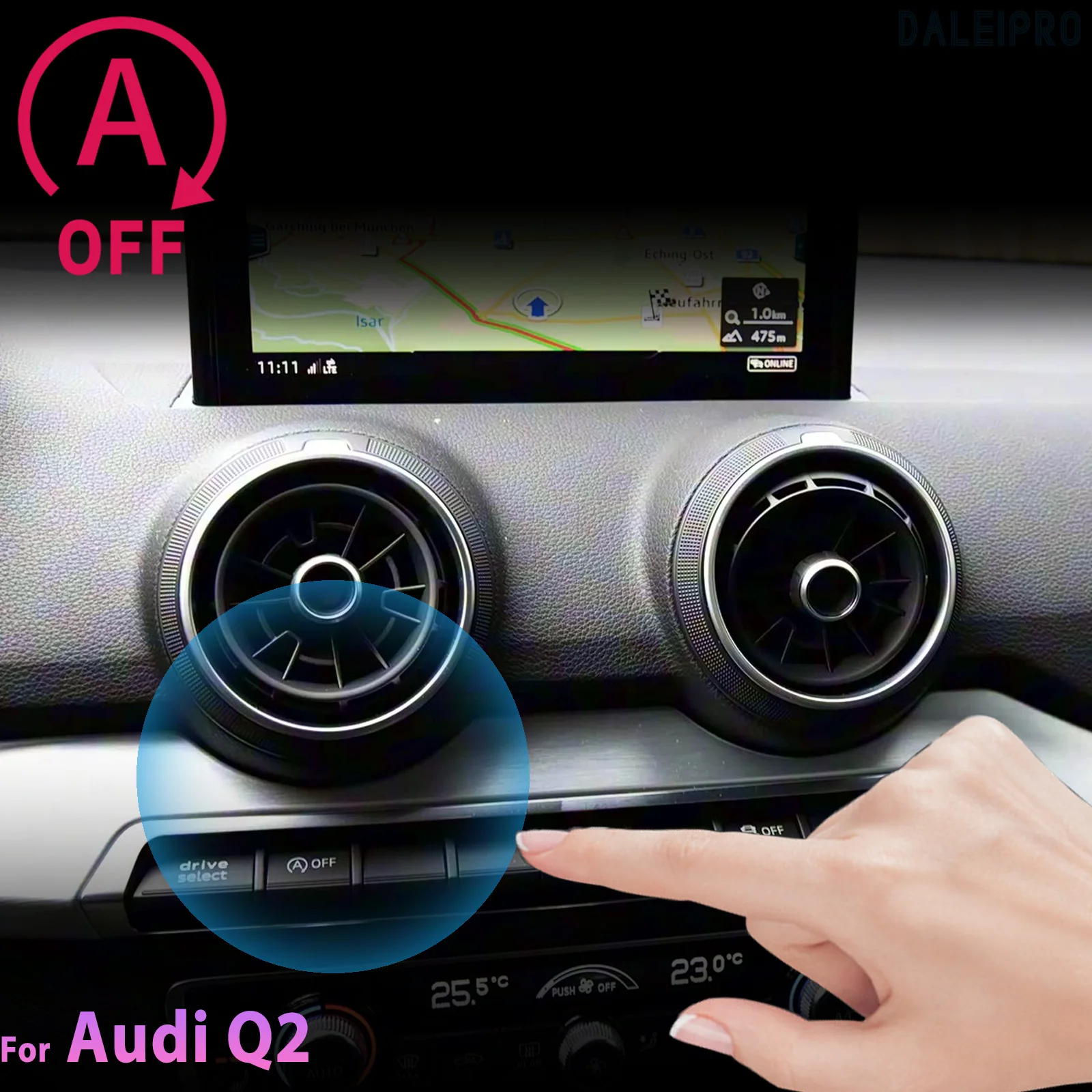 For Audi Q2 2017 2018 2019 2020 2021 Automatic Stop Start Engine System Disable Smart Shut Down Car Auto Start Stop Eliminator
