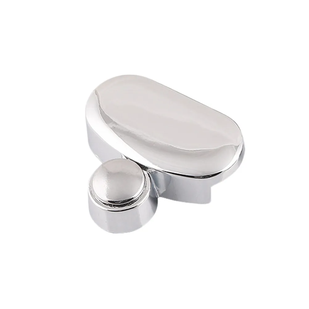 4Pcs Zinc Alloy Mirror Holder Clip with Rubber Anti-Skid Plate for Bathroom Washroom Dressing Table Hotel Barber Shop Wall Mount