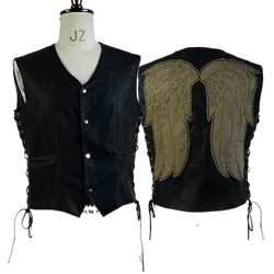 Daryl Dixon Cosplay Vest TV Walking Dead Fantasia Men Costume Roleplay Angle Wings Jacket Coat Halloween Fancy Disguise Suit