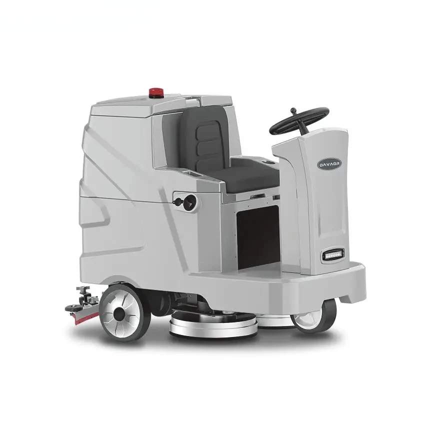 D5D Kommerzielle elektrische batteriebetriebene Reinigungsgeräte, automatische Bodenreinigungsmaschine mit zwei Bürsten