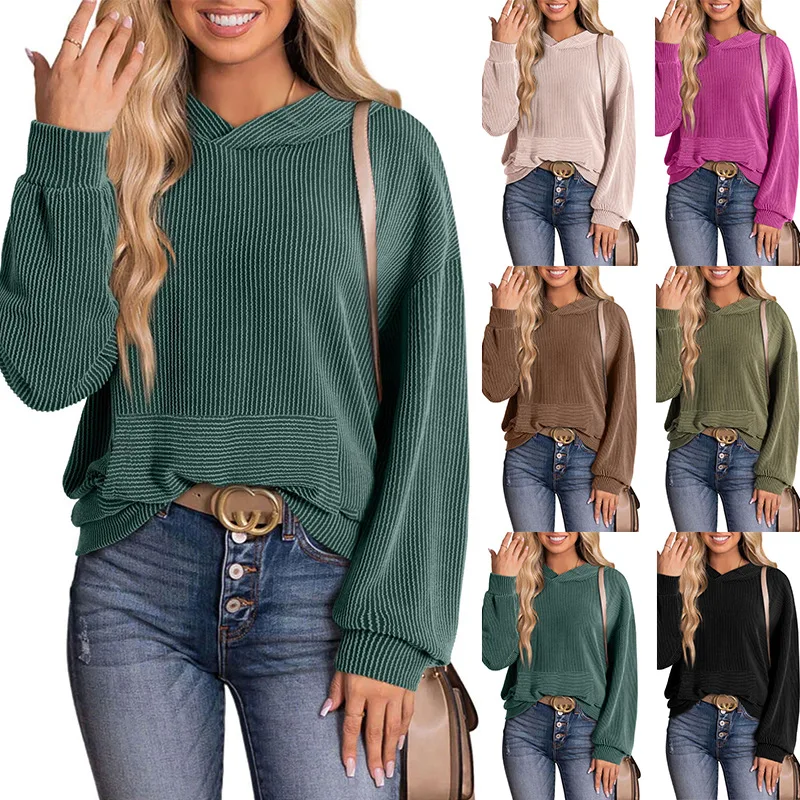 

Women Autumn Spring Pullovers and Sweatshirts Long Sleeve Hoodies Sweatshirt Tops