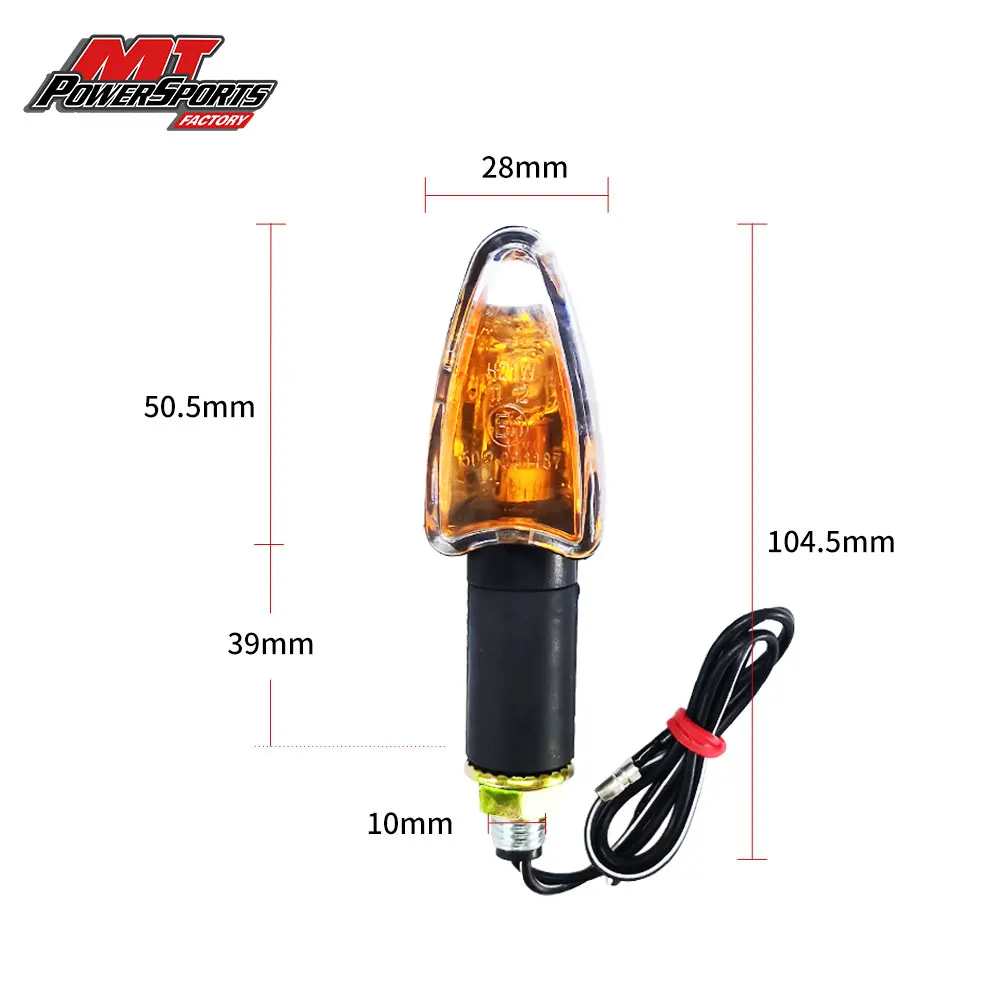Motorcycle Turn Signal Indicator Light For KTM Yamaha Kawasaki Honda Suzuki Harley Motorcycles Accessories Blinker Lamp New image 5