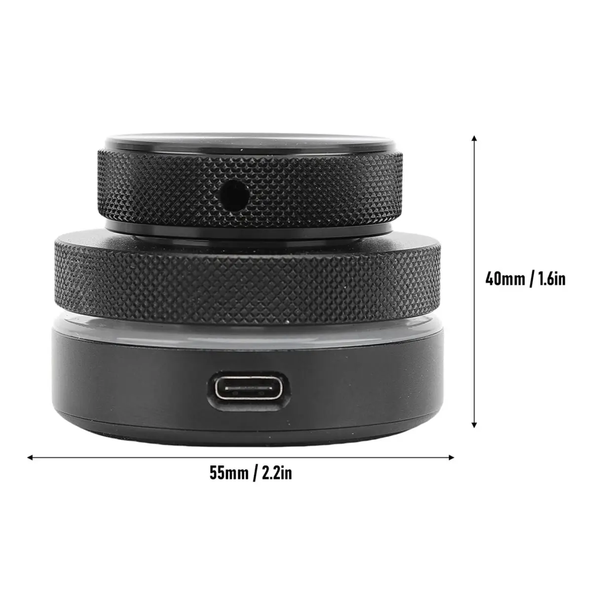 

Y69A Custom Rotary Knob with RGB Light Page Knob Turning Volume Controller 2.4G BT USB C Wired Connection Support for Windows