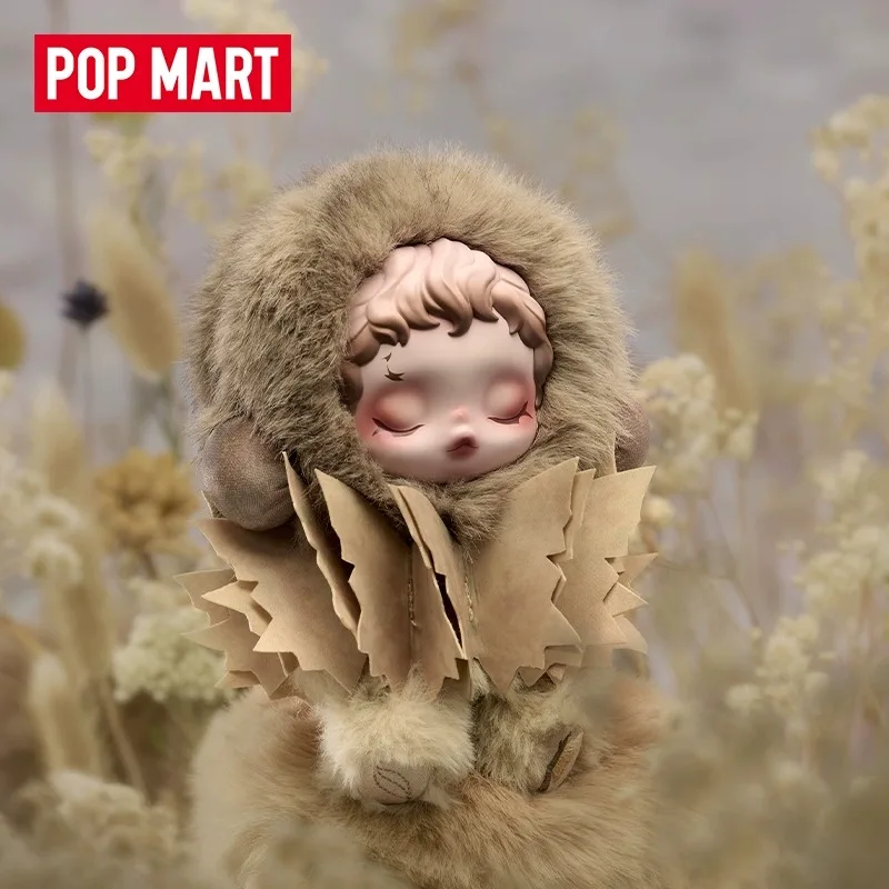 

POPMART Подлинная SKULLPANDA The Guangzhiyuan Series Sp Виниловая слепая коробка для лица V2 Mystery Box Сумка Подвеска Модная коллекция игрушек Подарок