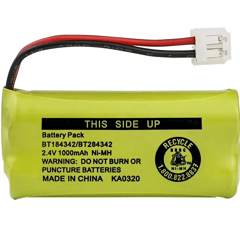 2.4V BT184342 BT284342 telefon bezprzewodowy baterii kompatybilny z at & t BT18433 BT28433 CS6219 CS6229 BT1011 BT1018 BT1022 BT1031