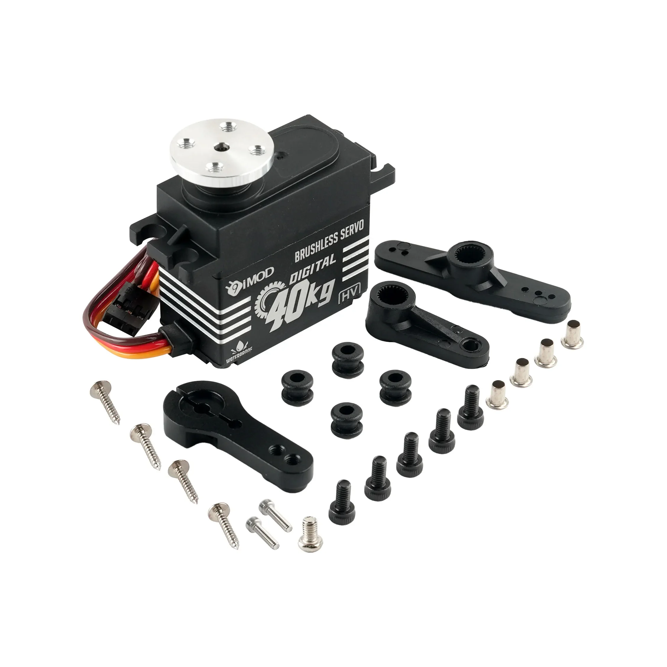 40KG デジタルサーボ ブラシレスモーター BLS-HV40 メタルギア ハイトルク 180 ° /270 °   RCカー/ロボット用角度制御サーボ部品