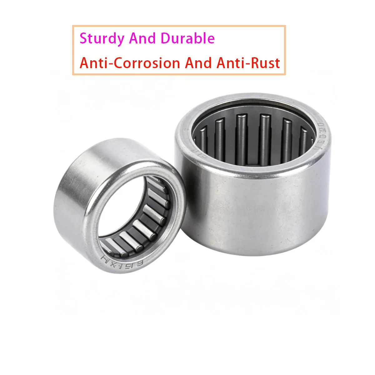 HK Series Needle Roller Bearings Without Inner Ring, Bore Sizes 3/4/5/6/7/8/9mm, Outer Diameter 10/12/11/13/14/15/16–50mm