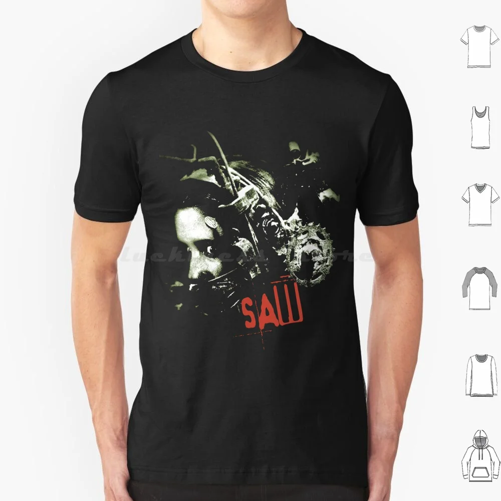 Vintage Saw Movie T Shirt Men Women Kids 6xl Saw Saw Movie Jigsaw Amanda Young Billy Horror Movie Scary Movie Saw X Saw 4 Saw