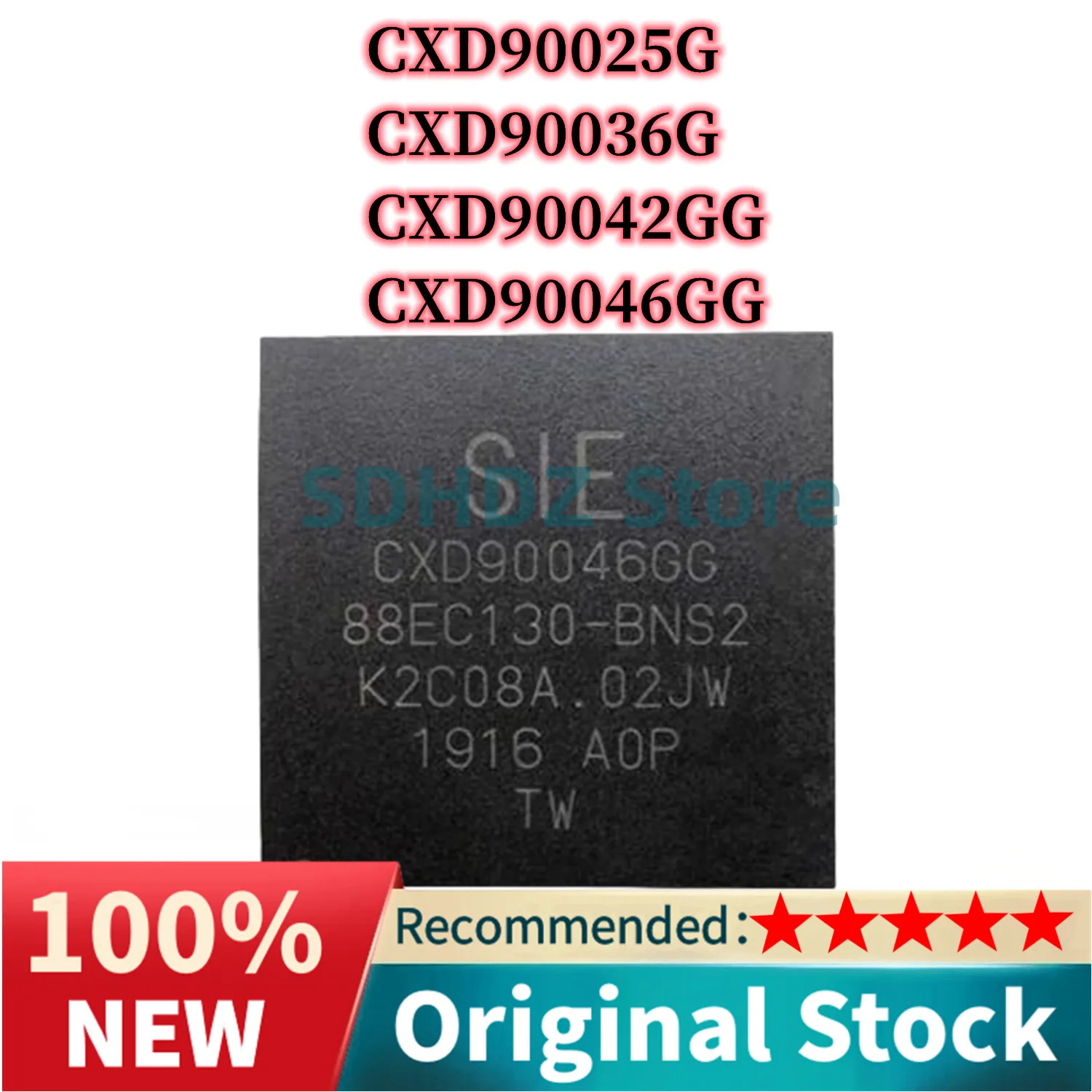 

100% New Original CXD90046GG CXD90042GG CXD90036G CXD90025G CXD900 CXD BGA IC Chipset In Stock