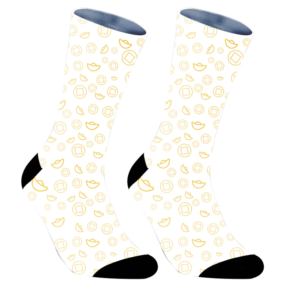 Candy Vintage Harajuku Hip Hop Novelty Crazy Socks 2024 New Printed socks Funny Socks