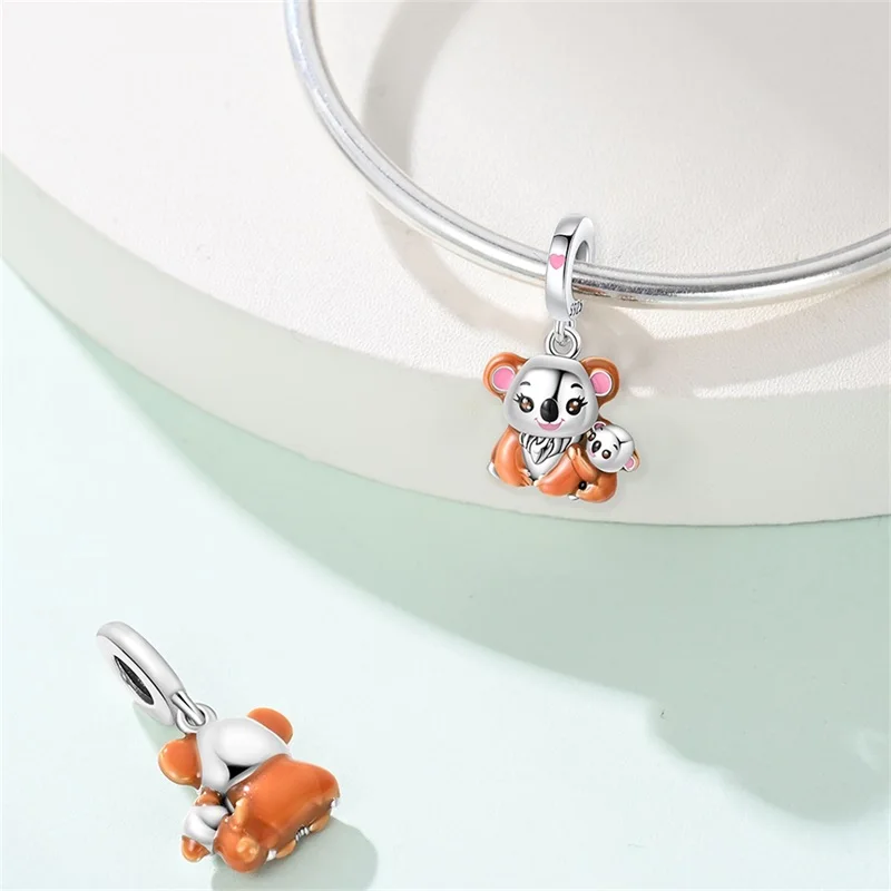 2026 New 925 Sterling Silver Love Hug Charms Pendant Fit 3mm Original Bracelet DIY Women Exquisite Love Friendship Jewelry Gifts