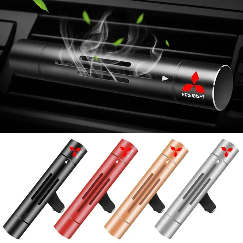 Car Air Vent Perfume Flavoring Clip Fragrance Aromatherapy Freshener For Mitsubishi Ralliart Lancer EX Outlander 3 Pajero 4 ASX