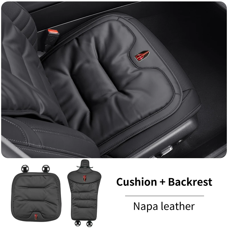 Car Interior Winter Velvet Cushion Leather Seat Non-slip Booster Pad For Hongqi HS5 H5 H9 E-QH5 HS7 E-HS9 H7 E-HS3