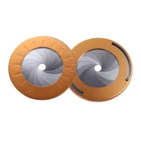 Creative Adjustable Circle Drawing Ruler Measurement Stainless Steel Round Ruler Rotatable Round Compass Stretch Ruler Gauging