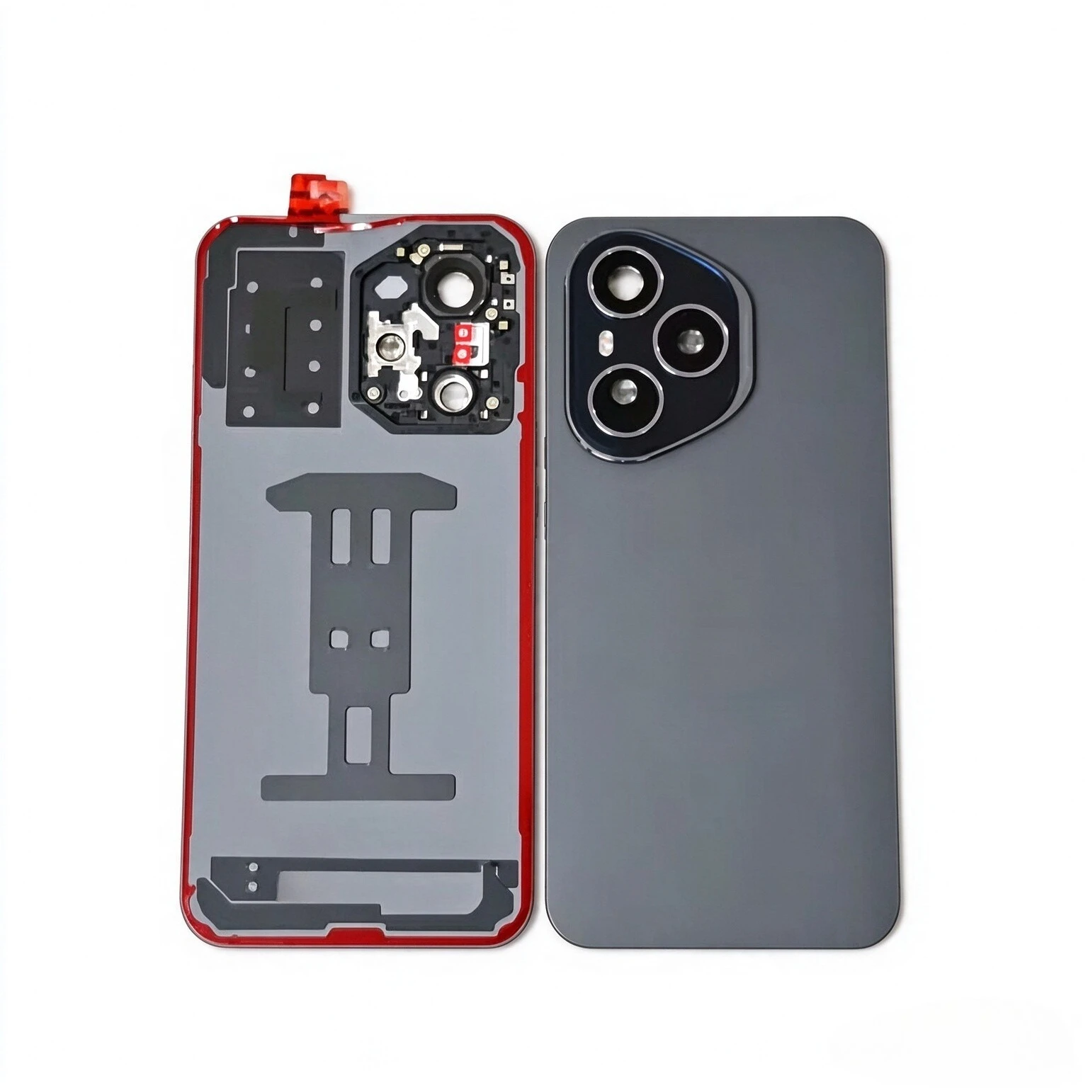 For Honor 400 Pro DNP-NX9 Rear Battery Glass Door Case Housing + Camera Lens Spare Parts For Honor 400Pro  back cover