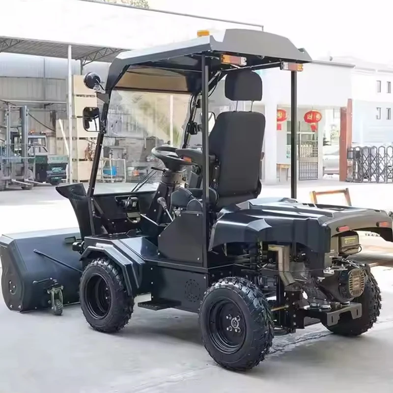 Original Factory Newest Gas Powered Sweeper Snow Plow Magic Road Sweeper