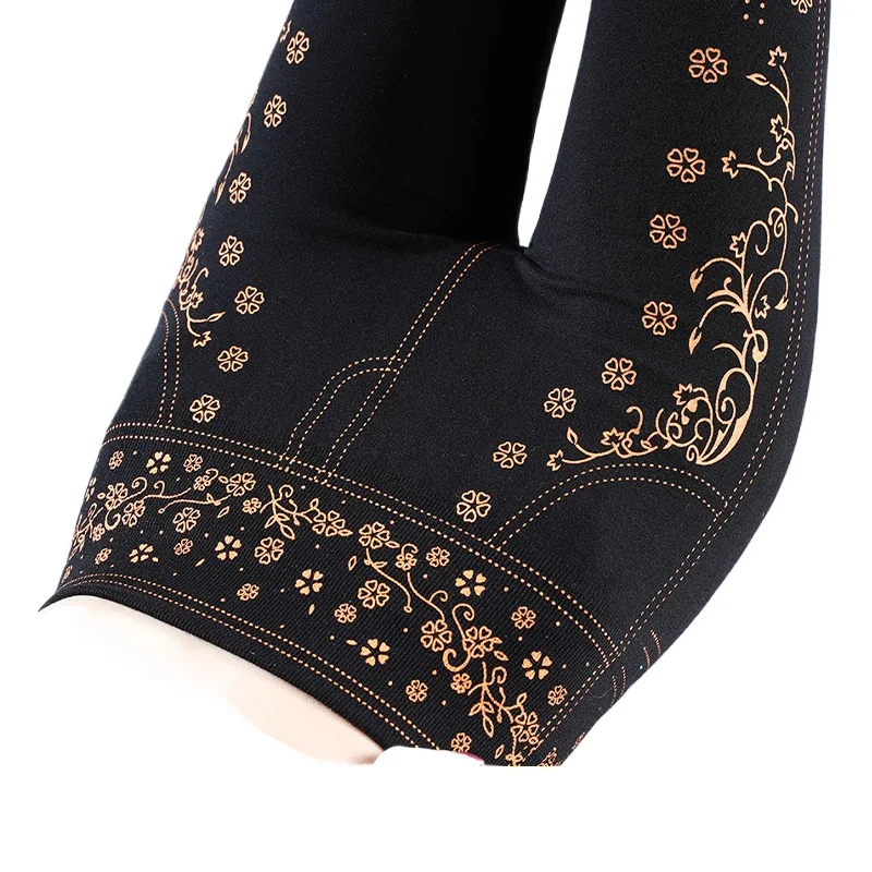 النساء طماق عالية الخصر مرونة جديدة مطبوعة سروال شكل قلم رصاص فو الدنيم طماق الإناث تصميم جديد رائجة البيع السراويل الملابس النسائية