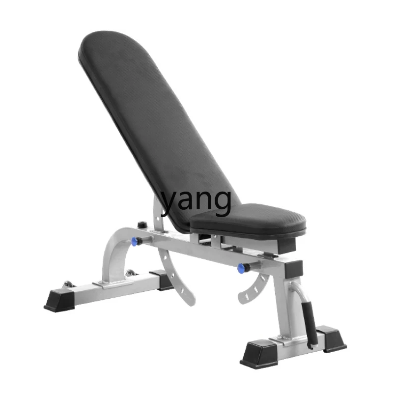 Yjq Adjustable Press Bench Fitness Chair Home Fitness Equipment Flyer Chair Multifunctional Adjustable Dumbbell Stool