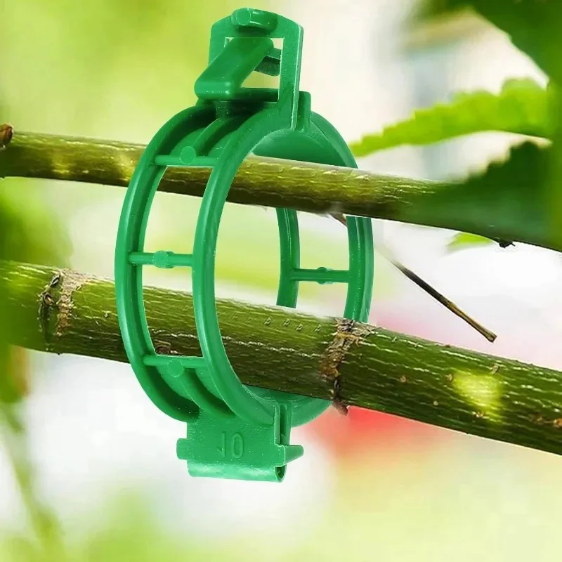 100-400PCS Plant Support Clips Supports Connects Reusable Grafting Plant Fixing Buckle Tomato Vines Holder Tool Garden Supplies