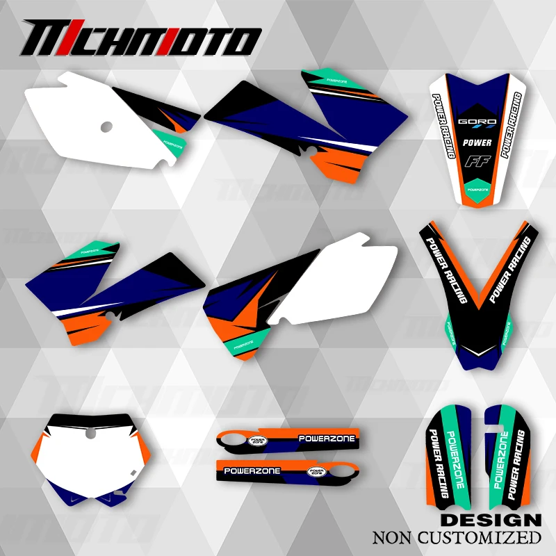 

MCHMFG новый стиль графические наклейки наборы наклеек для KTM SX 2003 2004 2005 2006 2007 2008 2009 2010 2011 2012 SX85