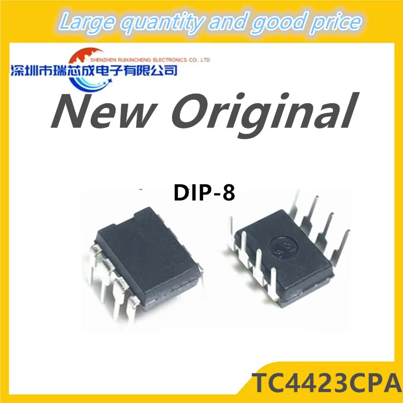 (10piece)100% New TC4423 TC4423CPA DIP-8 Chipset