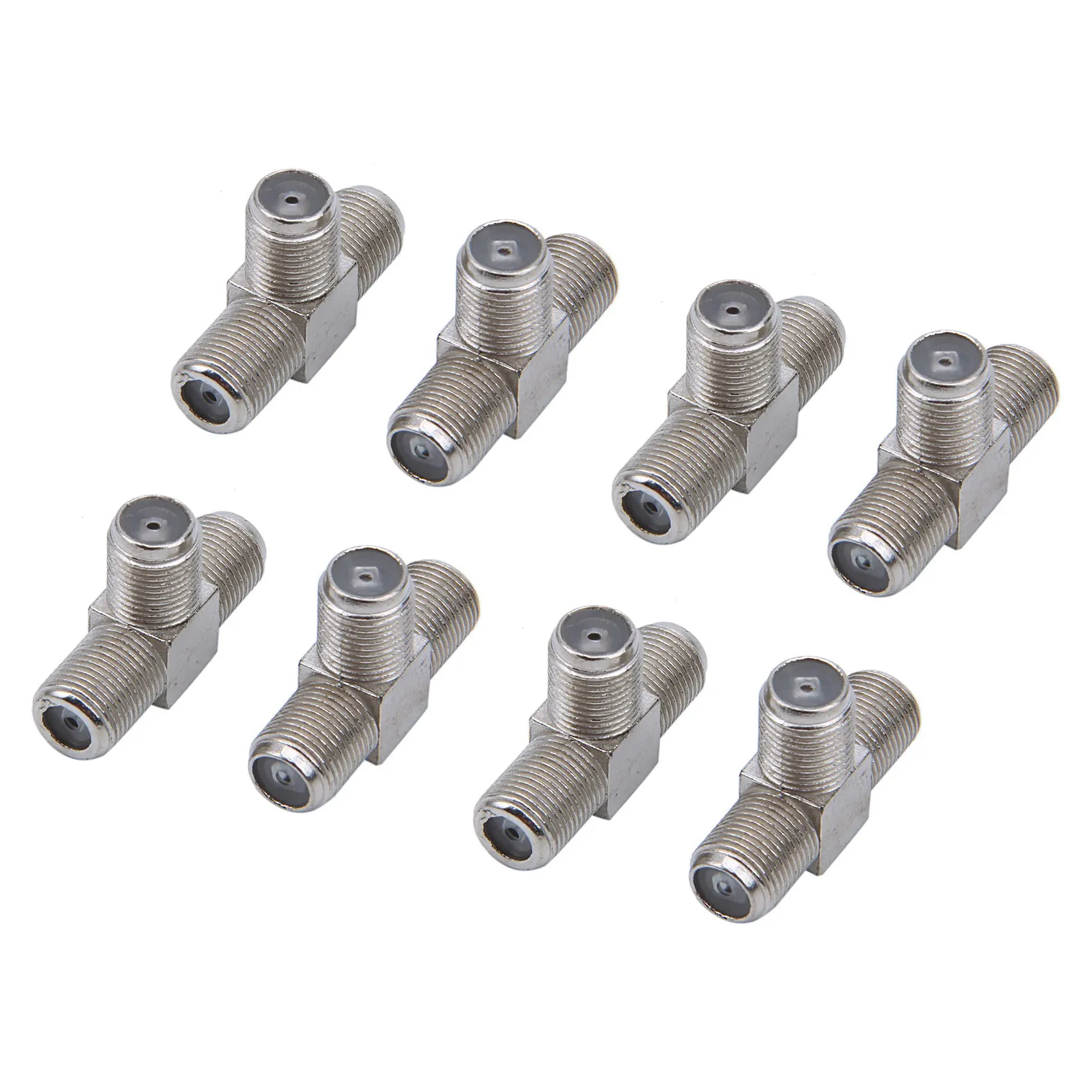 

CJSD-8 PCS 2-Way F-Type Combiner TV Coaxial Connectors RF Adapters Joiners